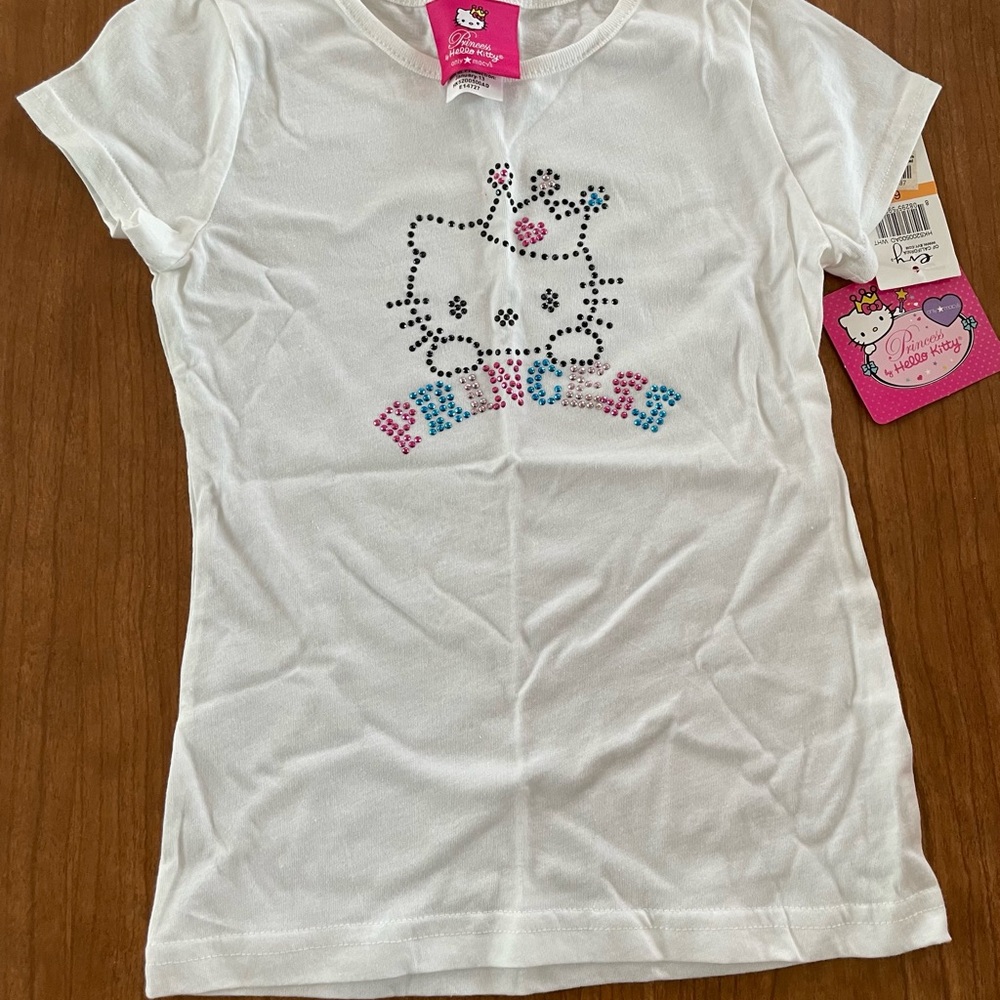 HELLO KITTY Beaded T-Shirt -6X